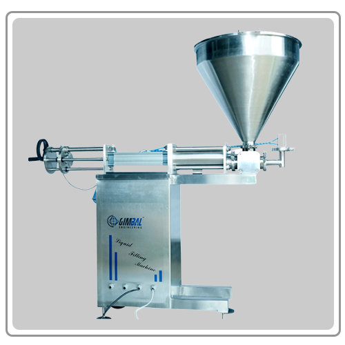 Semi Automatic Paste Filling Machine