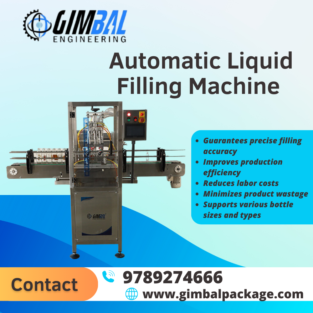 Automatic Liquid Filling Machine Manufacturer – Gimbal Engineering