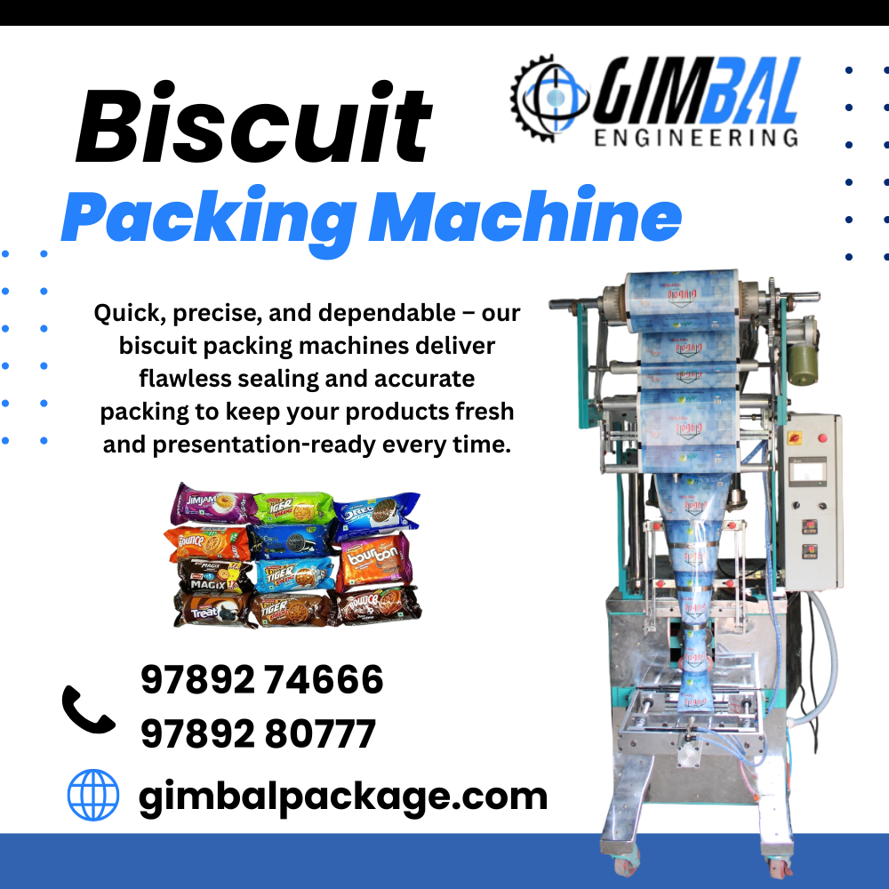 Biscuit Packing Machine Manufacturer