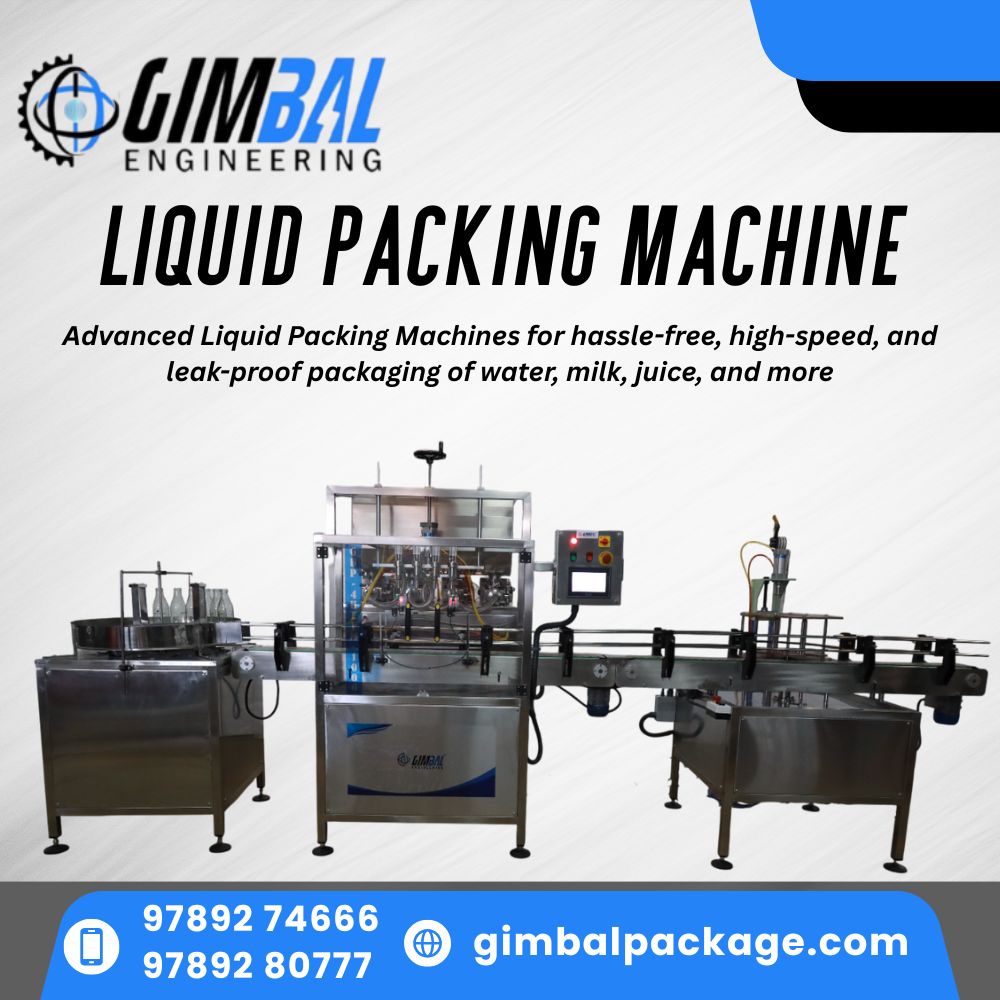 Liquid Packing Machine Manufacturer