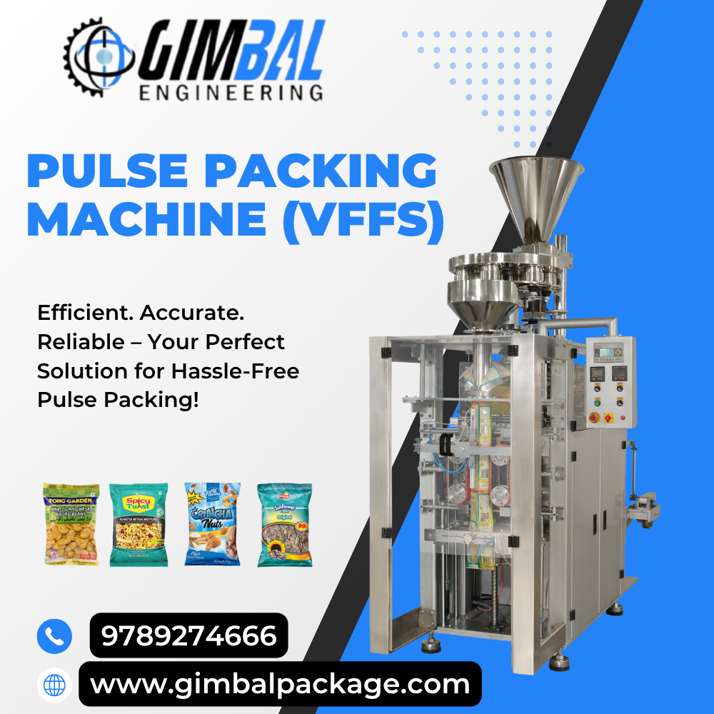 (VFFS) Pulse Packing Machine Manufacturer – Gimbal Engineering