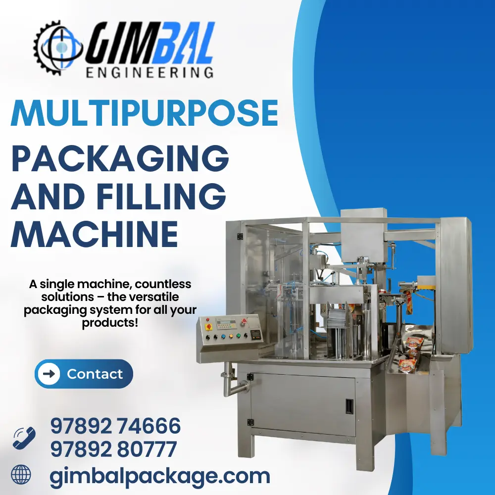 Multipurpose Packaging And Filling Machine Manufacturer – Gimbal Engineering