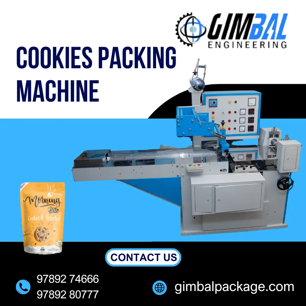 Cookies Packing Machine Manufacturer – Gimbal Engineering