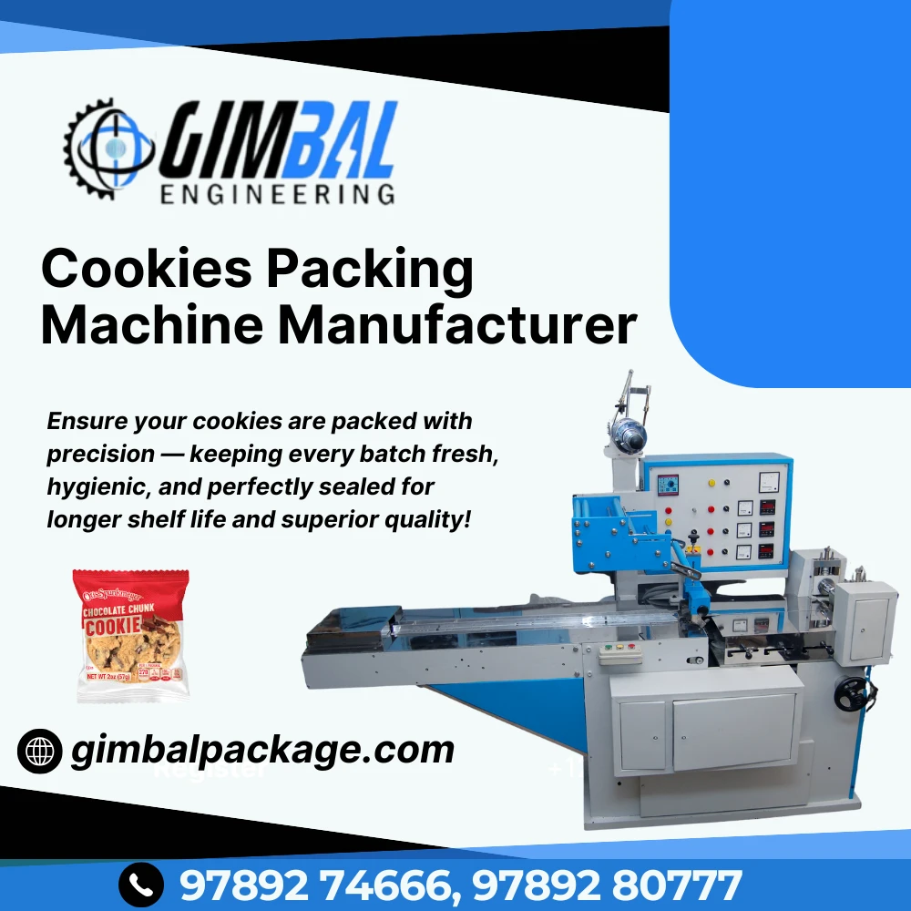 Cookies Packing Machine Manufacturer in Tamilnadu