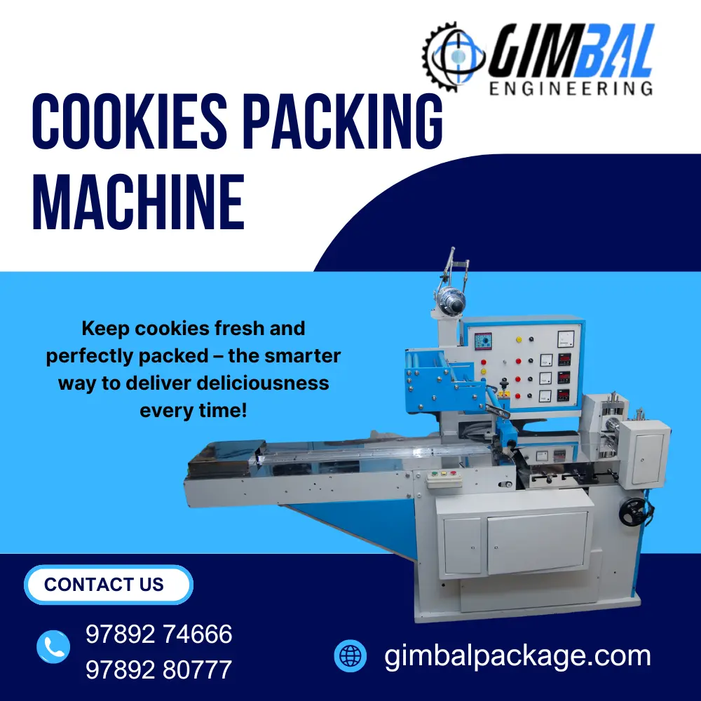 Cookies Packing Machine Manufacturers – Gimbal Engineering
