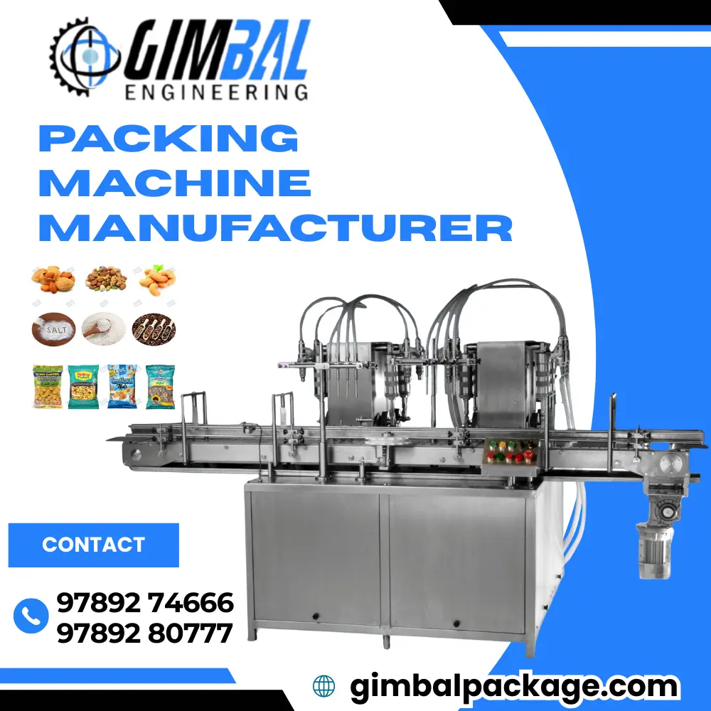 Packing Machines Manufacturer in Coimbatore – Gimbal Engineering