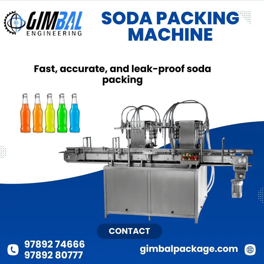 No.1 Soda Packing Machine Manufacturer – Gimbal Engineering