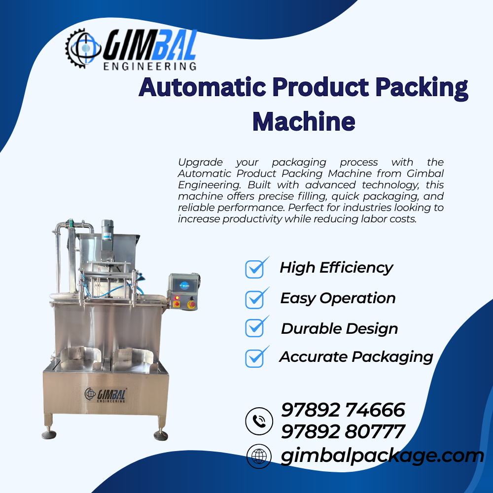 Automatic Product Packing Machine Manufacturer