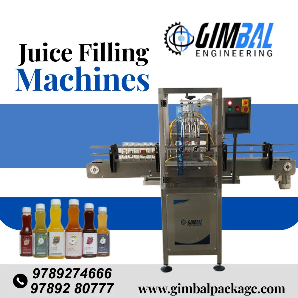 Juice Filling Machines Manufacturer – Gimbal Engineering