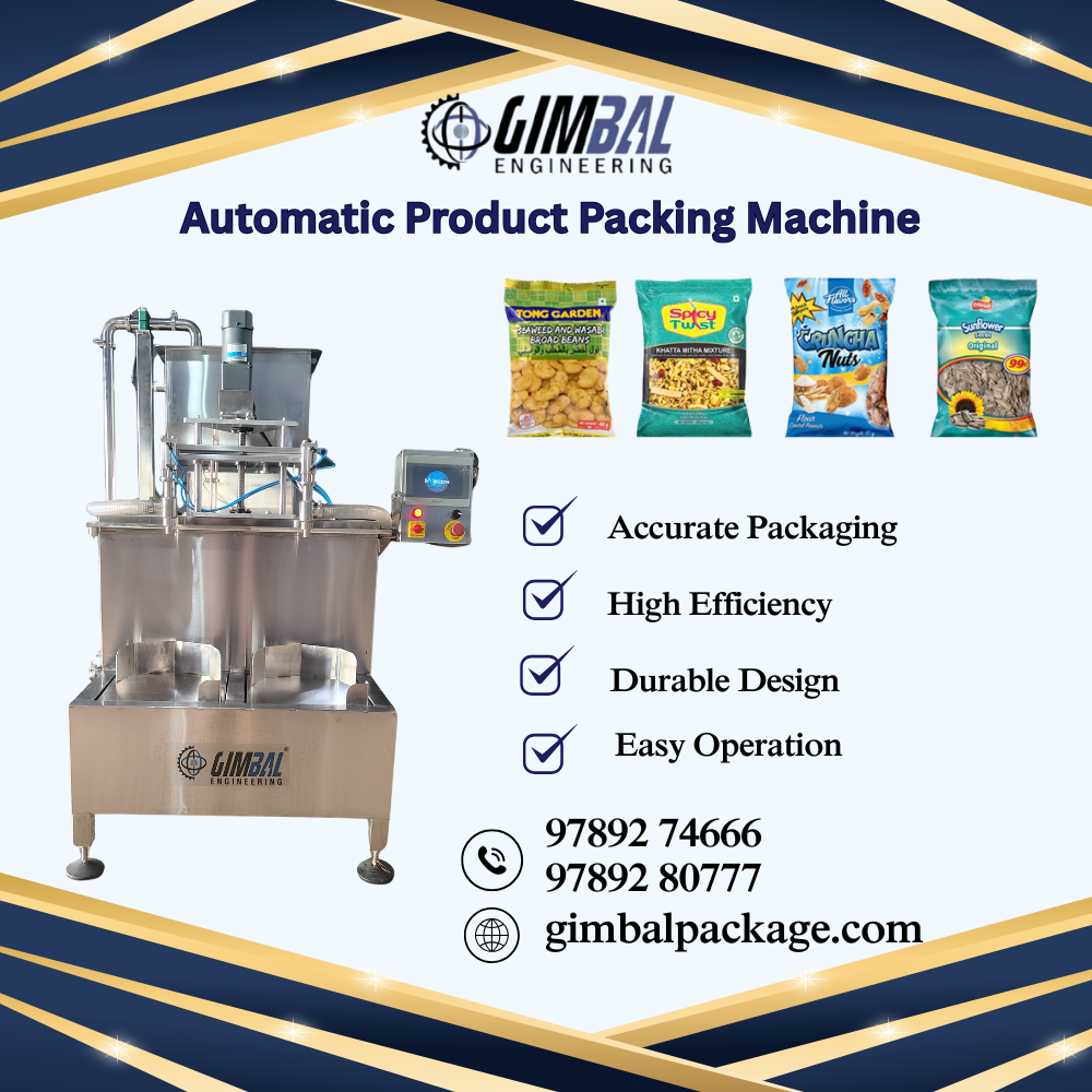 Automatic Snacks Packing Machine Manufacturer