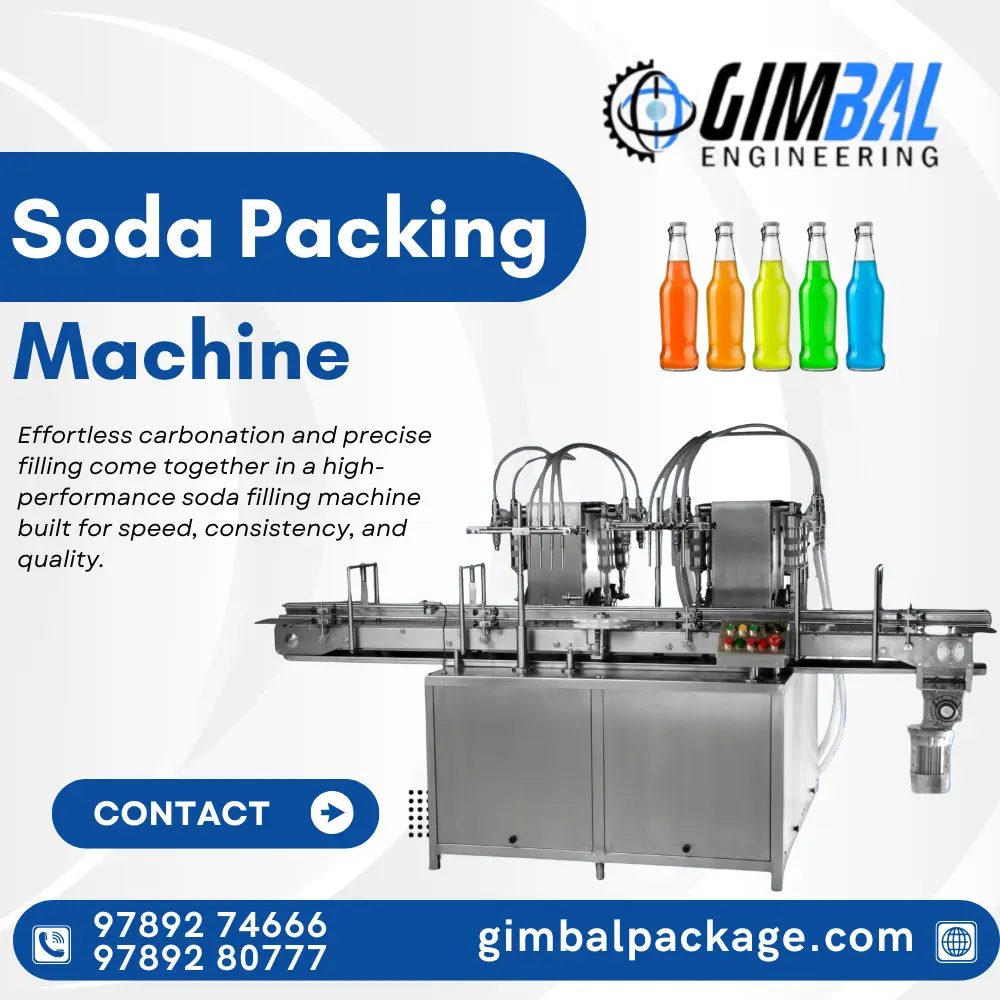 Soda Filling Machine Manufacturer
