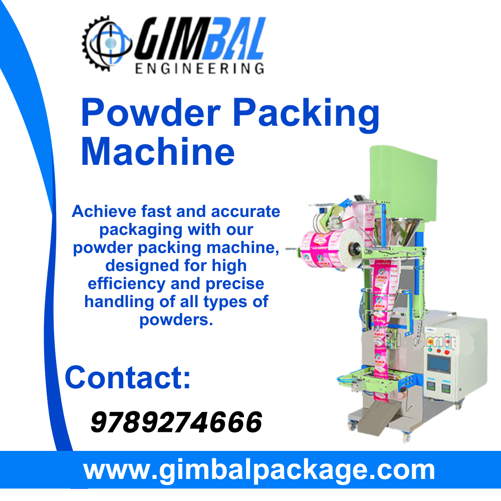 Automatic Powder Packing Machine Manufacturer