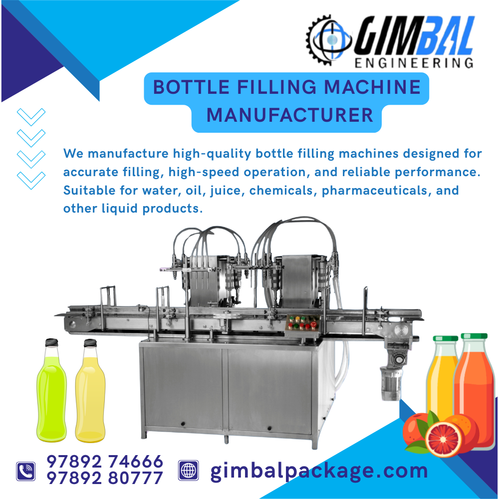 Bottle Filling Machine Manufacturer
