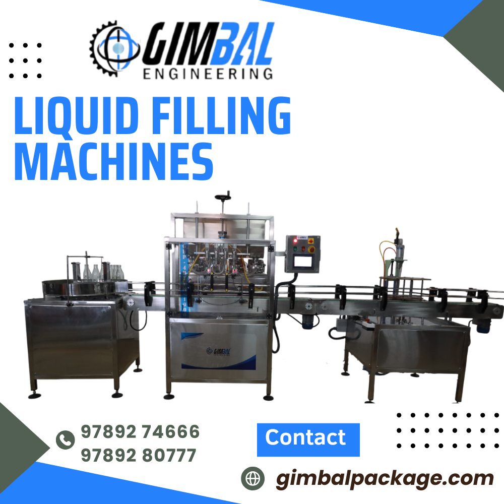 Liquid Filling Machines Manufacturer