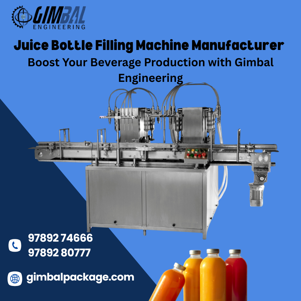 Juice Bottle Filling Machine Manufacturer