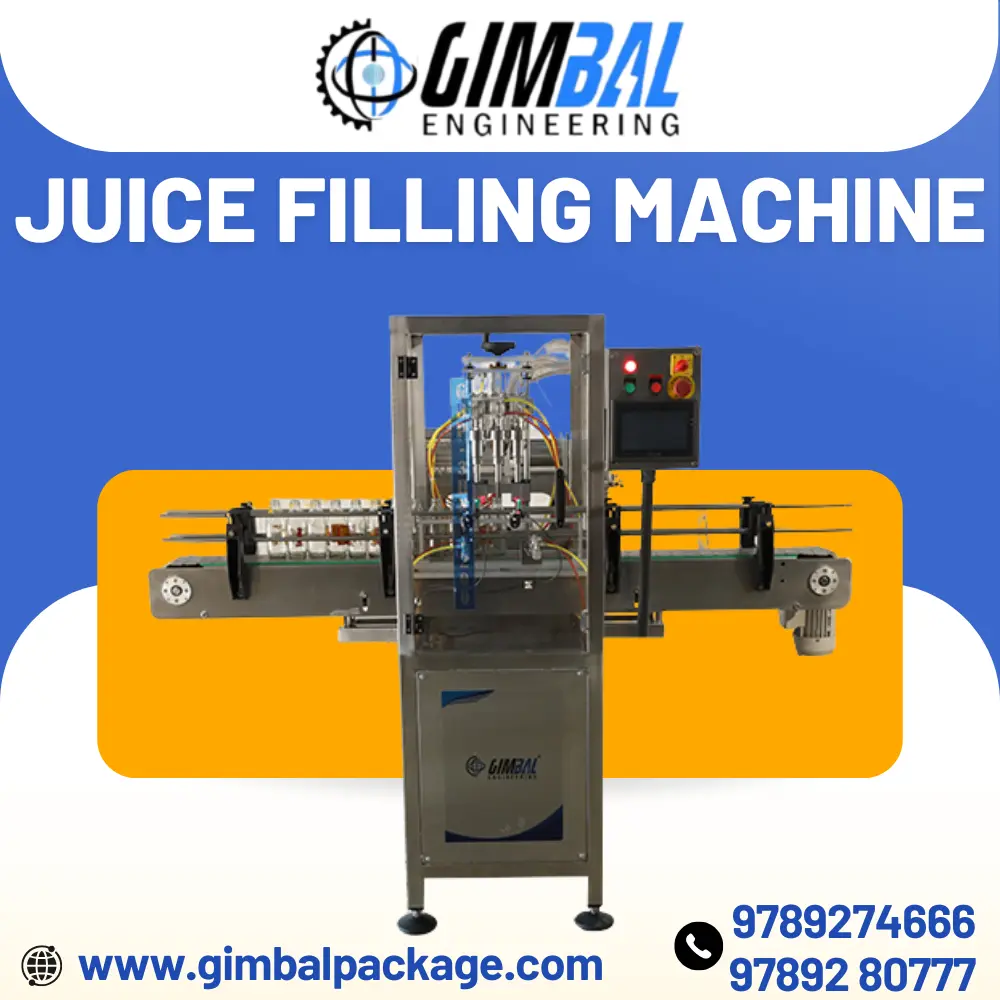 Automatic Juice Filling Machines Manufacturer – Gimbal Engineering