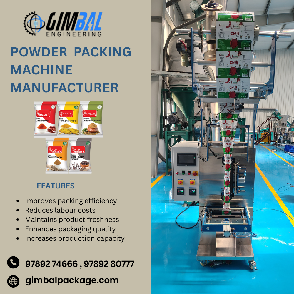 Automatic Powder Packing Machine In Salem
