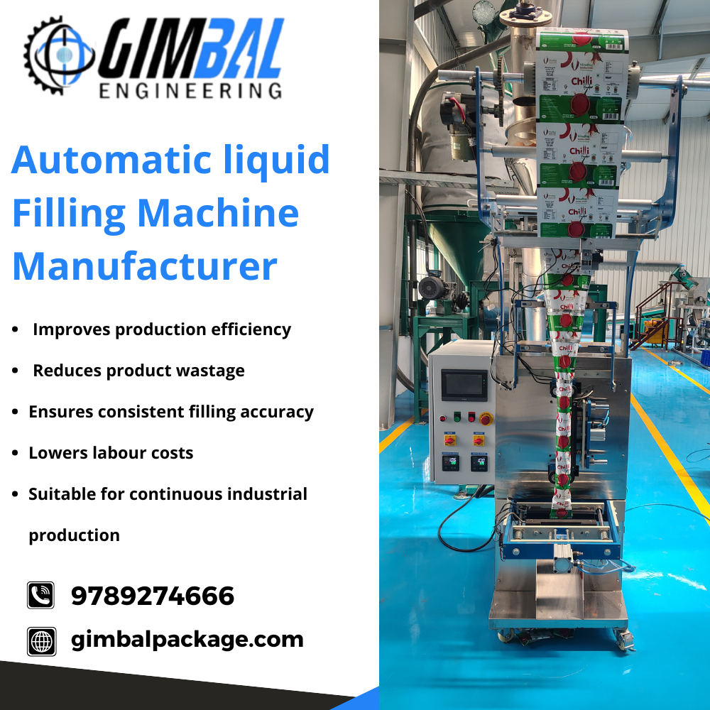 Automatic Liquid Filling Machine Manufacturer in Erode