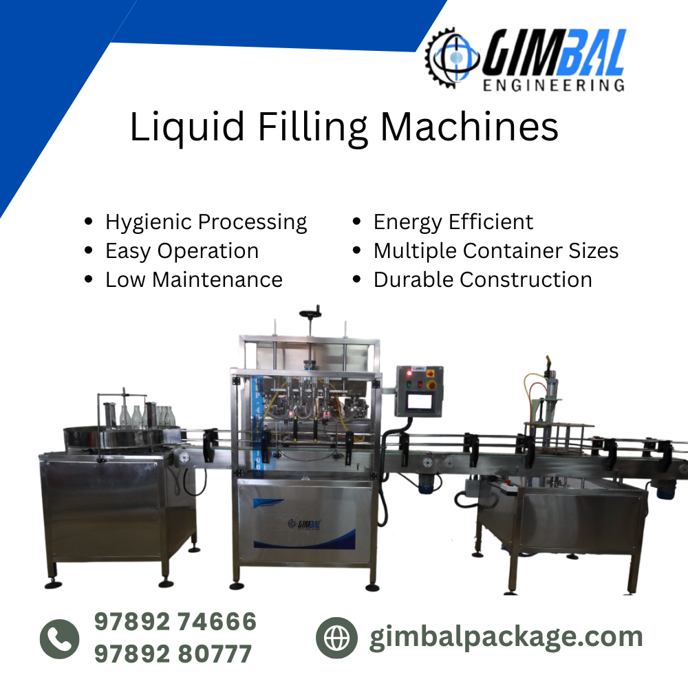 Automatic Liquid Filling Machine Manufacturer in Salem