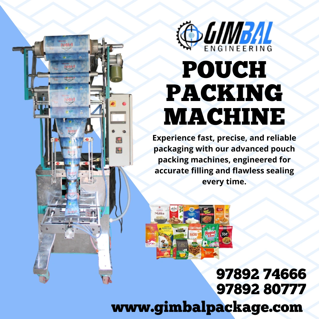 Automatic Pouch Packing Machines Manufacturer – Gimbal Engineering