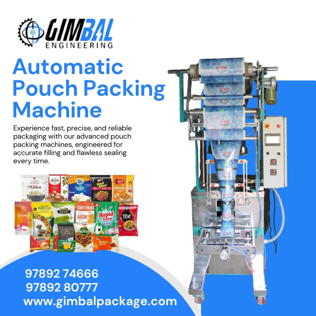 Automatic Pouch Packing Machine Manufacturer in Chennai