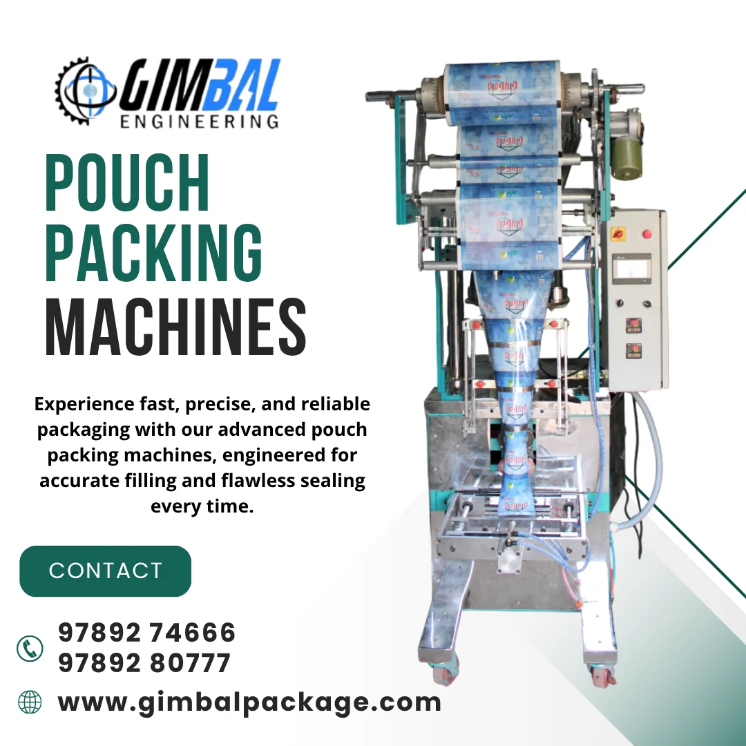 Pouch Packing Machines Manufacturer – Gimbal Engineering