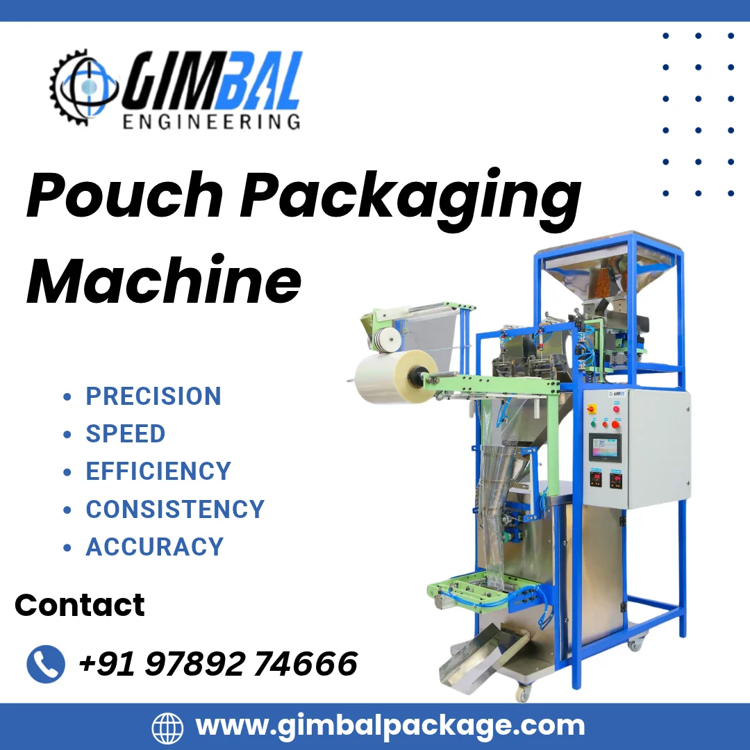 Pouch Packaging Machines Manufacturer – Gimbal Engineering